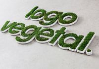LOGO 3D VEGETAL NATURAL